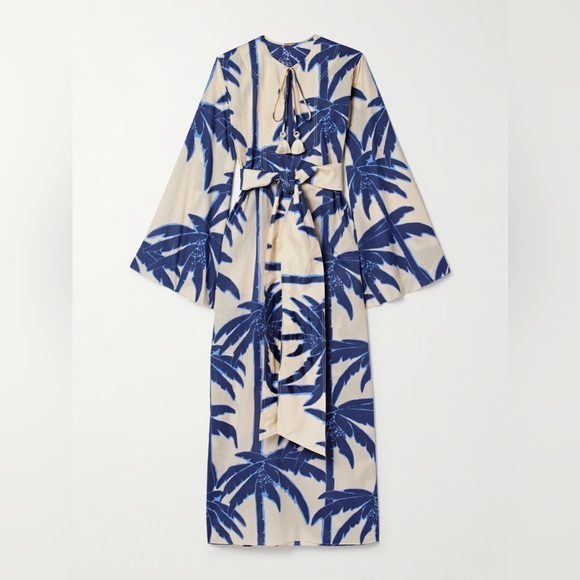 Johanna Ortiz Dresses & Skirts - Johanna Ortiz Sotaviento Tunic Blue Palms Dress